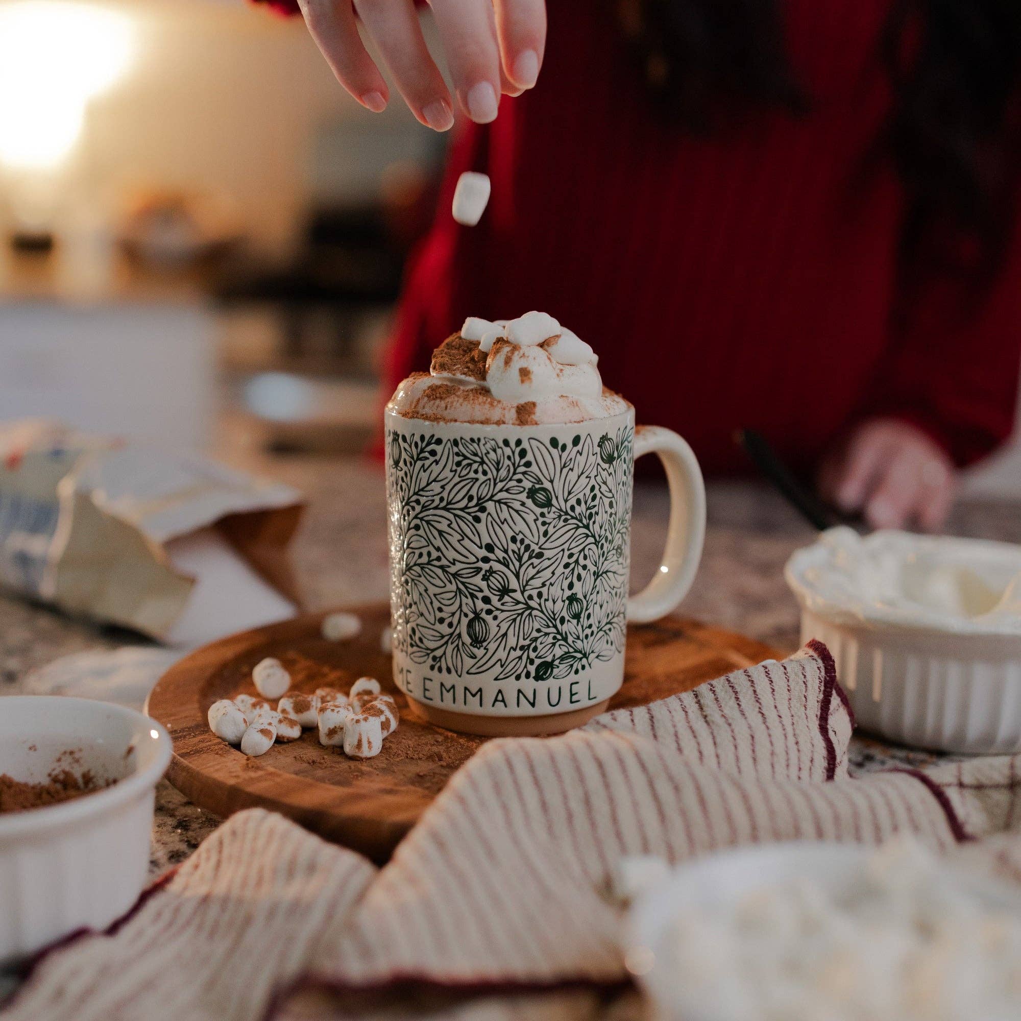 The Daily Grace Co - O Come O Come Emmanuel Mug - Image 2