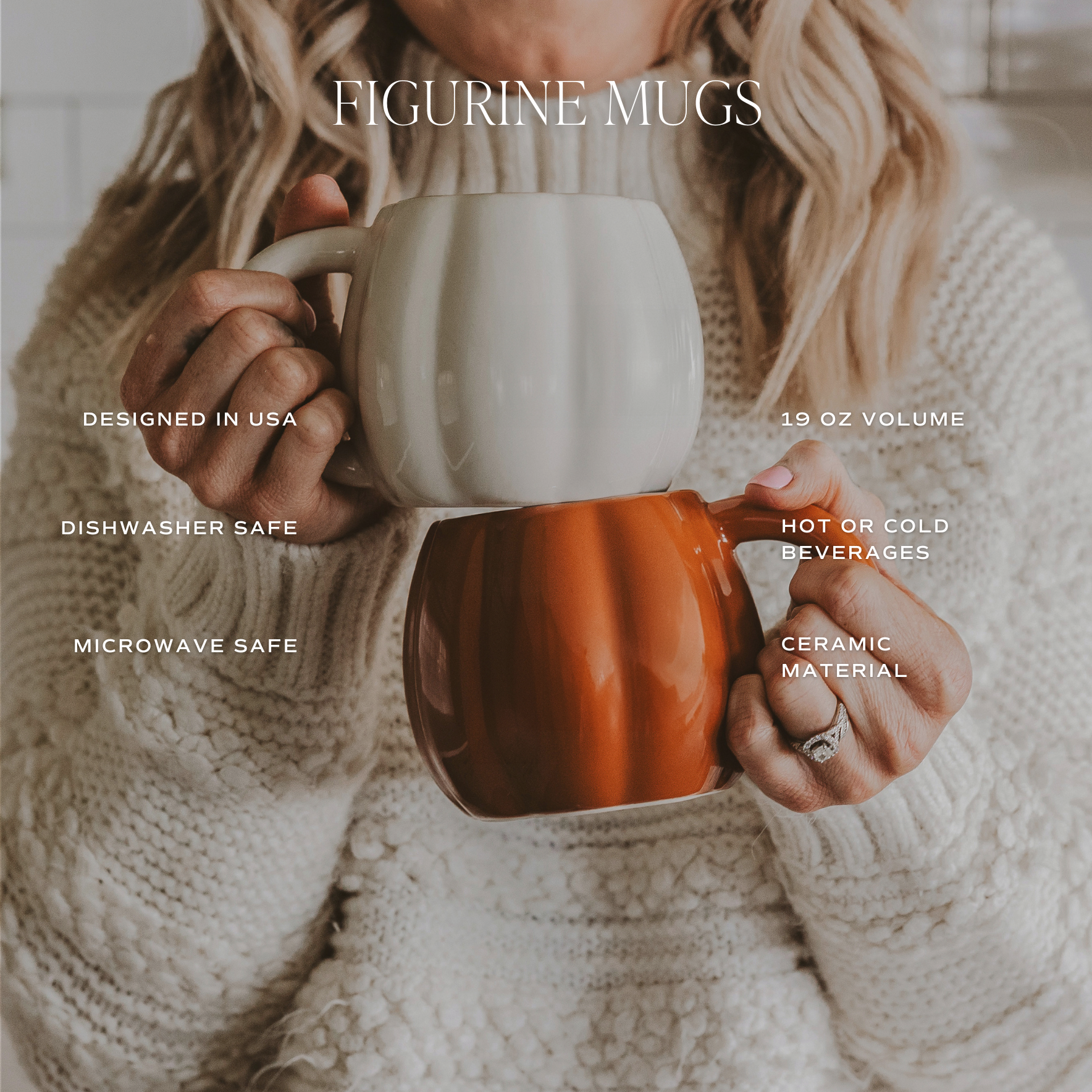 Sweet Water Decor - Brown Pumpkin Coffee Mug - Image 4