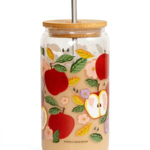 Apple Tree Glass Can
