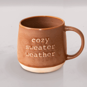 Alternative view of Cozy Stoneware Sweater Weather Mug