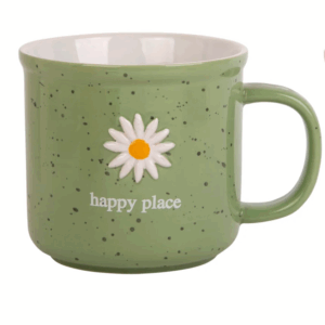 Alternative view of Daisy Camp Mug | Embossed
