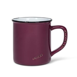 Enamel Look Stoneware Mug