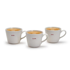 Espresso Mugs Mini Valentines Quotes