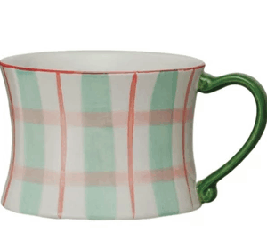 Alternative view of Hand-Painted Patterned Mugs