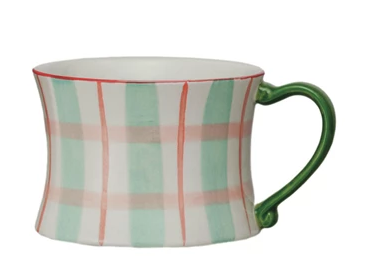 Hand-Painted Patterned Mugs - Image 2