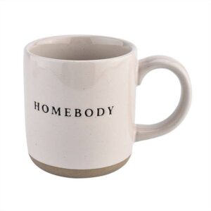 Homebody Stoneware Coffee Mug by Sweet Water Decor