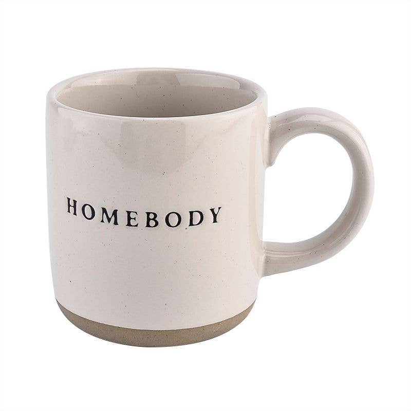 Homebody Stoneware Coffee Mug by Sweet Water Decor