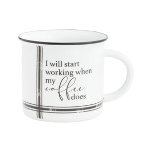 I Will Start Working Camp Mug