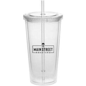 Main Street 20 Ounce Clear Acrylic Tumbler