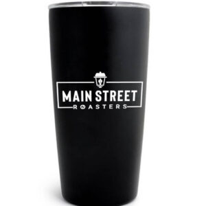 Main Street Black 20 oz Stainless Steel Tumbler
