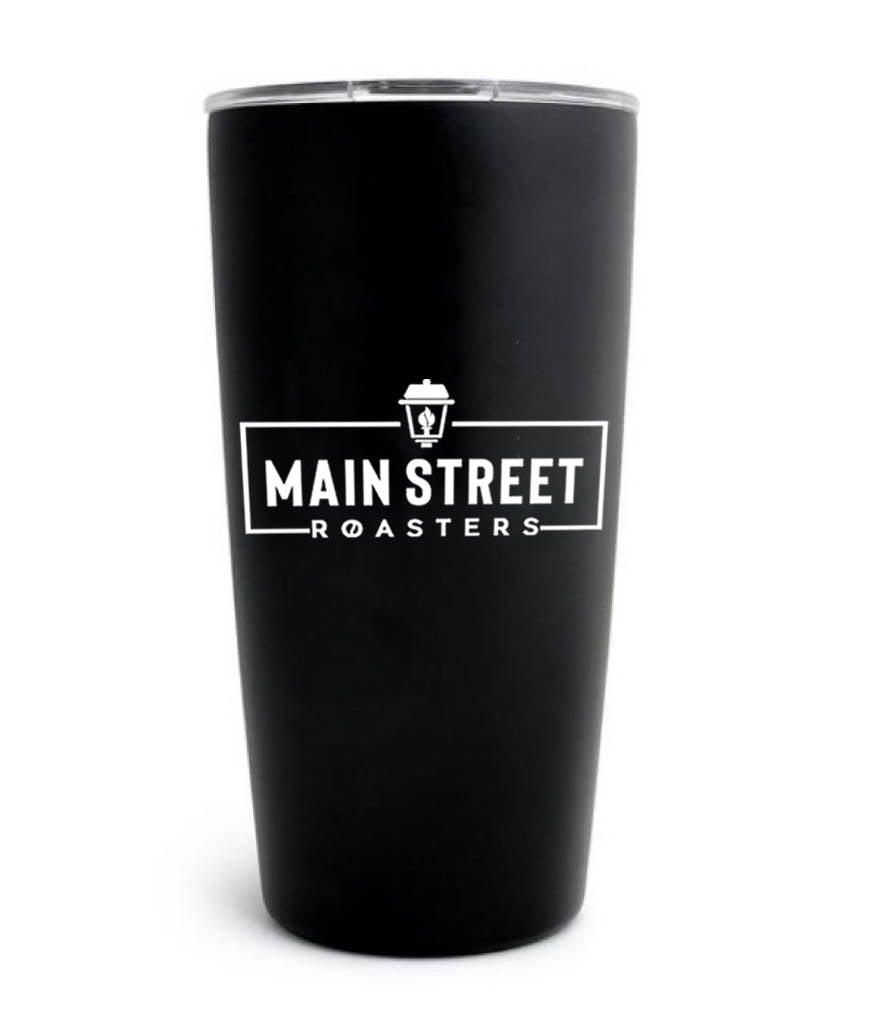 Main Street Black 20 oz Stainless Steel Tumbler