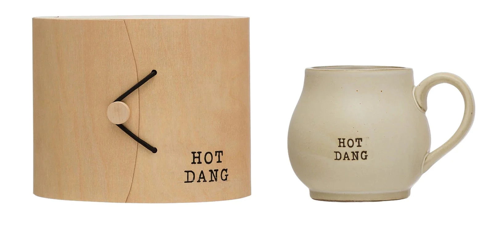 Stoneware Mug with Wood Gift Box - Image 5