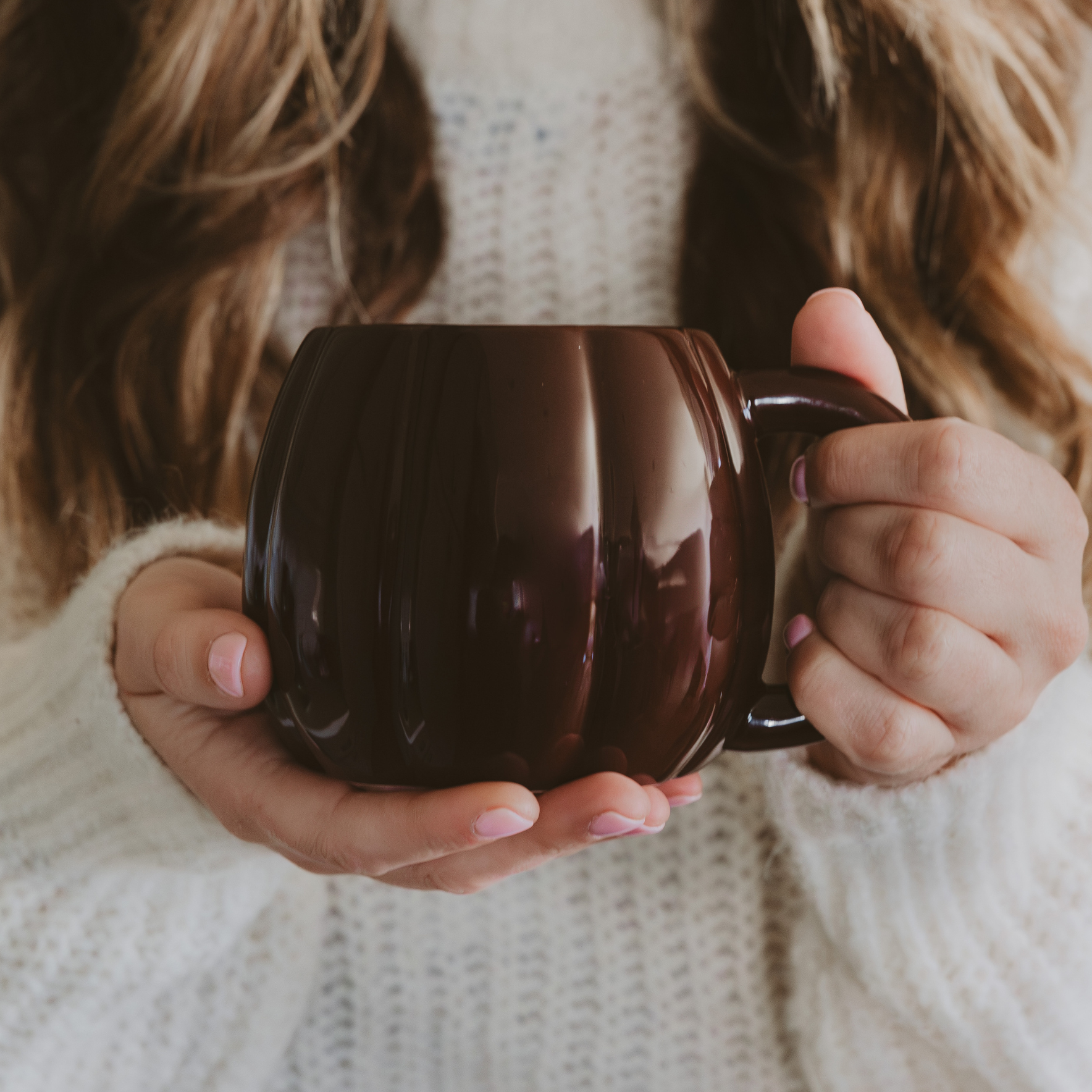 Sweet Water Decor - Brown Pumpkin Coffee Mug - Image 2